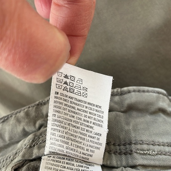 American Eagle Mens Grey Extreme Flex Original Straight Lived-In Khaki Pants 34 - Picture 10 of 11